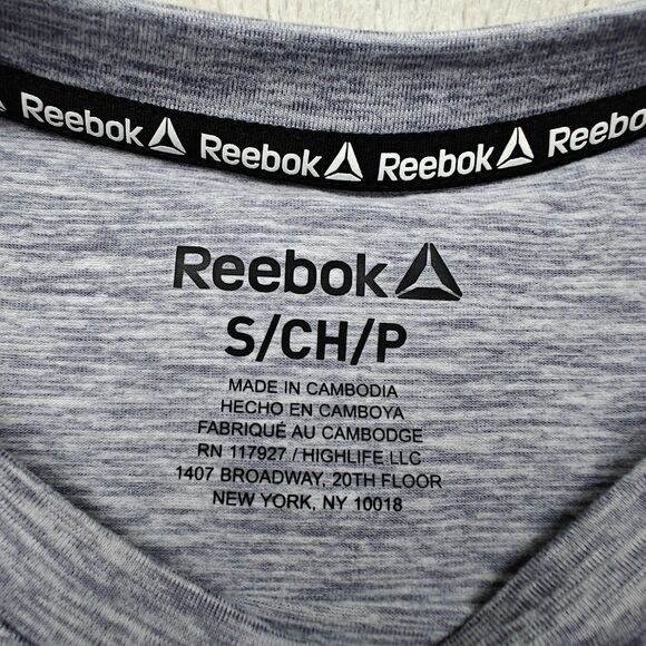Reebok Delta Core Performance T-Shirt Men's S Golf Tennis Classic Fit Gray NWT - Picture 3 of 6